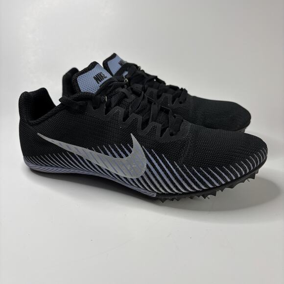 NIKE RACING Shoe Men 5.5 Zoom Rival M Black Gray Track Racing AH1020-004 - Picture 1 of 14